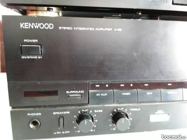 statie amplificare KENWOOD A- 82, 120W, cu telecomanda