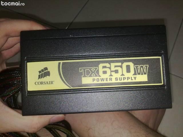 Sursa Corsair tx series cmpsu- 650tx 650w full sleve.