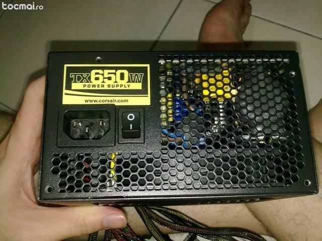 Sursa Corsair tx series cmpsu- 650tx 650w full sleve.