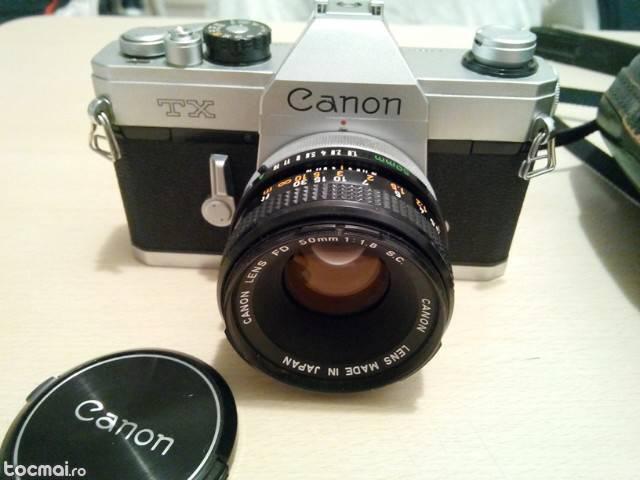 aparat foto Canon TX + obiectiv