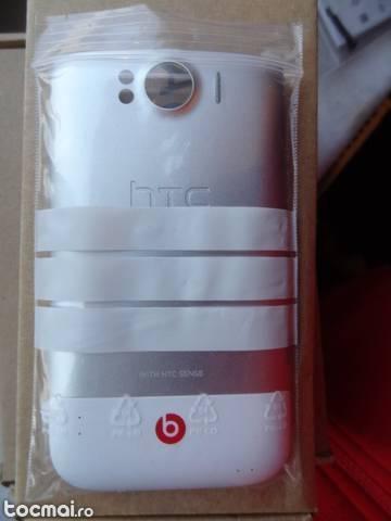 Capac baterie HTC Sensation XL alb argintiu Swap Original