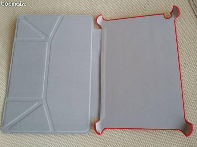 Husa flip pt ipad mini 1, 2*noua*protectie- rosu- noua