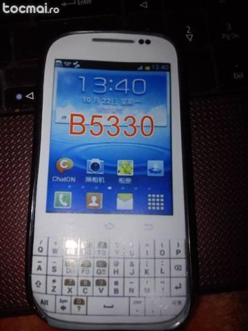 Husa silicon Samsung Galaxy Chat B5330 + folie