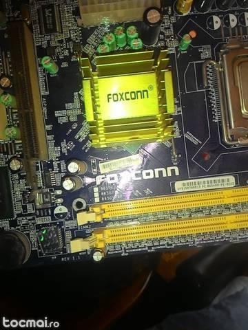 Kit placa de baza Foxconn si processor cu cooler
