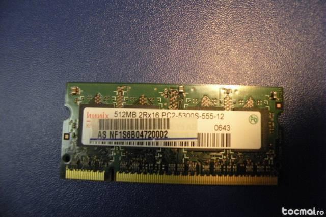 Memorie DDR2 512Mb 533 MHz