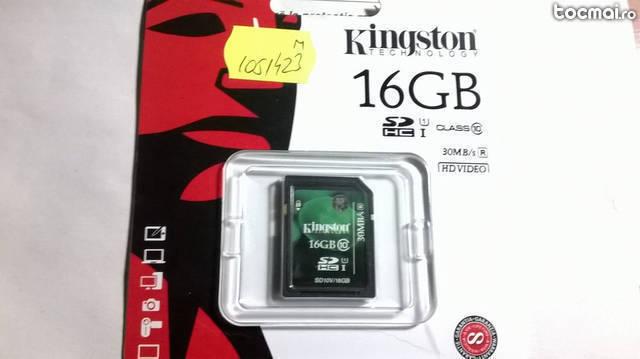 Memorie Kingston SDHC 16Gb CLASS 10