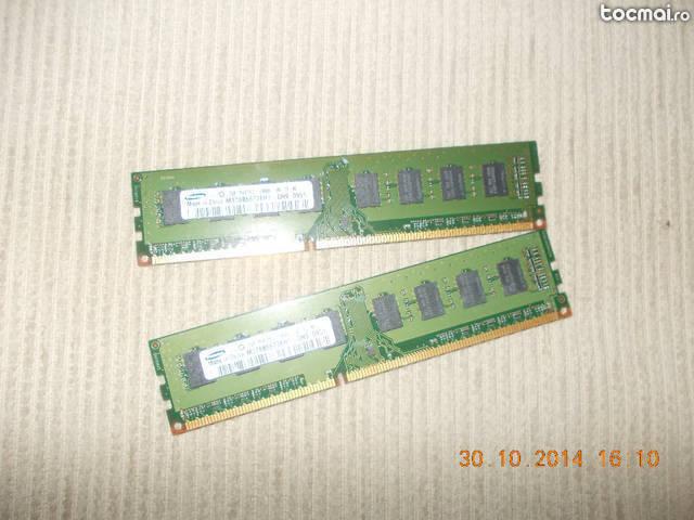 Memorii Rami DDR3 de 2GB frecventa de 10600