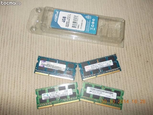 Memorii Rami pt laptop DDR3 4GB/ 10600/ 1033