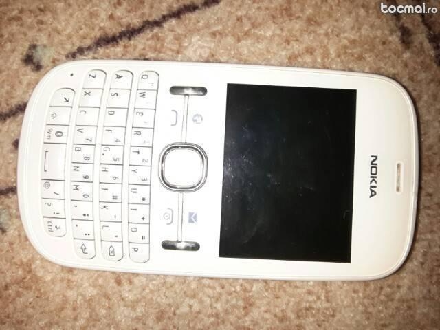 Nokia asha 201 alb !