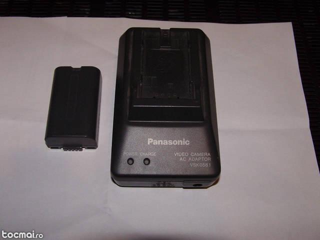 Panasonic incarcator camera video+acumulator