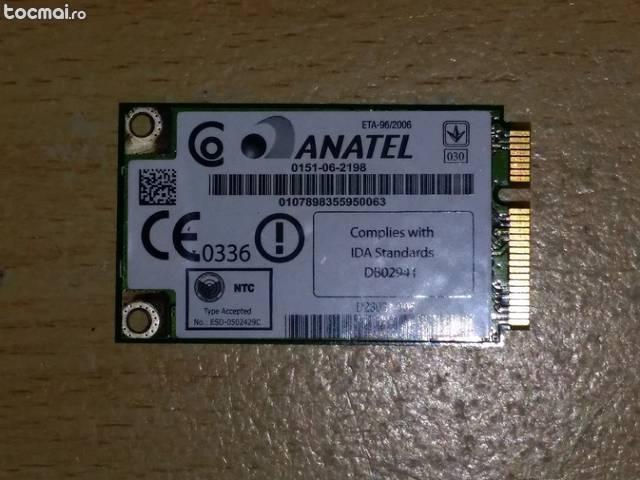 Placa retea wireless laptop Anatel