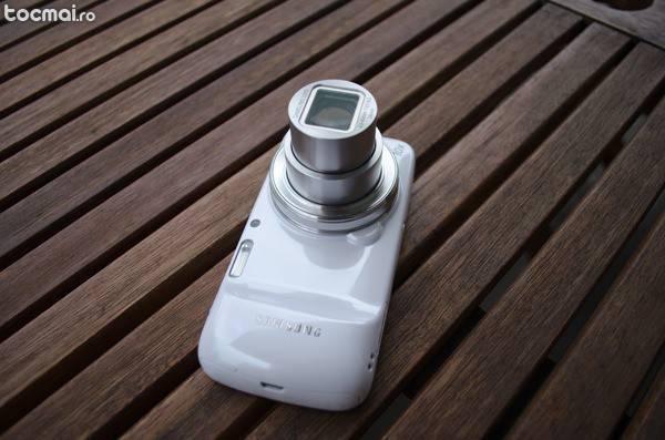 Samsung Galaxy S4 Zoom White, impecabil, la cutie, garantie