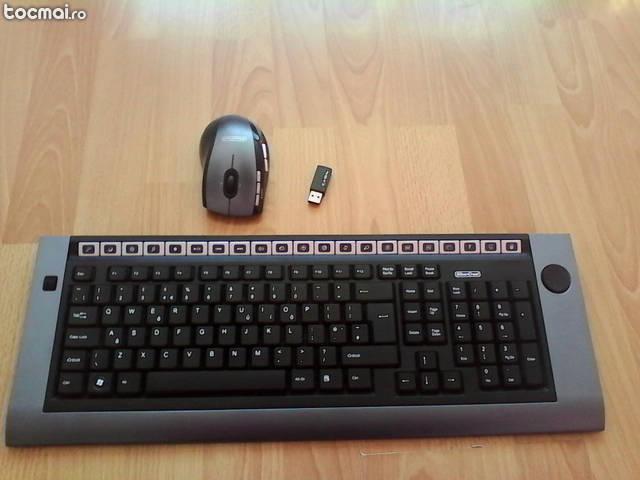 Tastatura + mouse wireless