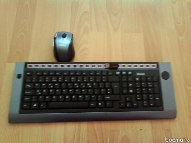 Tastatura + mouse wireless
