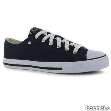 Tenesi dunlop mens canvas low top trainers
