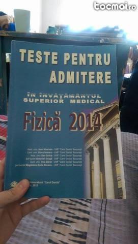 Admitere Fizica UMF Carol Davila