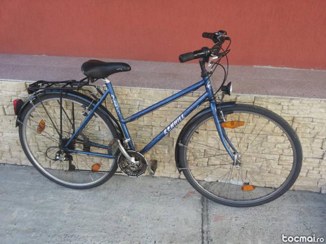 bicicleta dama albastra marca kenhill