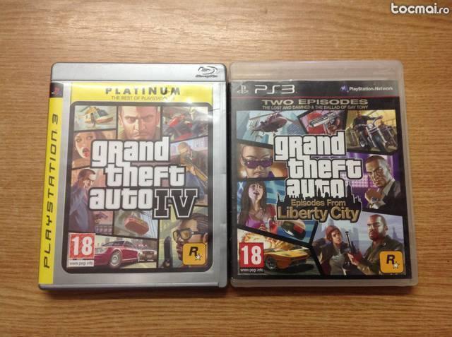 Gta iv + gta episodes from liberty city ps3