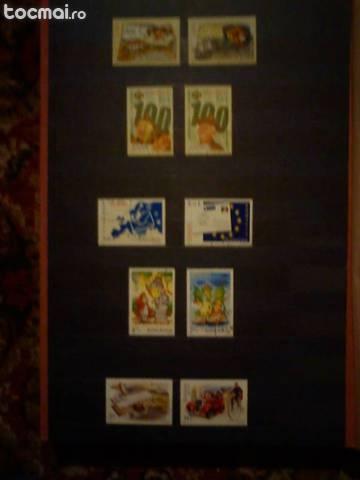 Serii timbre romanesti cu tematica europa