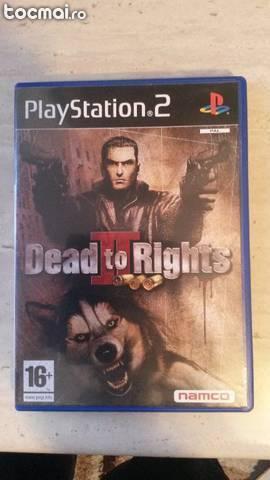 Joc PS2 original PlayStation 2 DEAD to RIGHTS 2