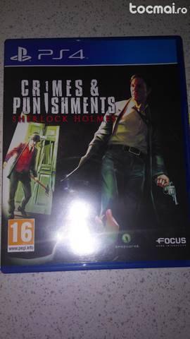 Joc Sherlock Holmes Crimes and Punisments PS4