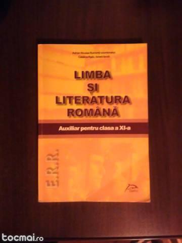 Limba si literatura romana- Auxiliar pentru clasa a XI- a