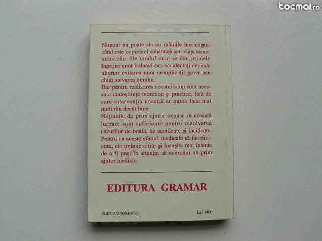 Mic dictionar medical, primul ajutor - de Ioan Nastoiu 1995