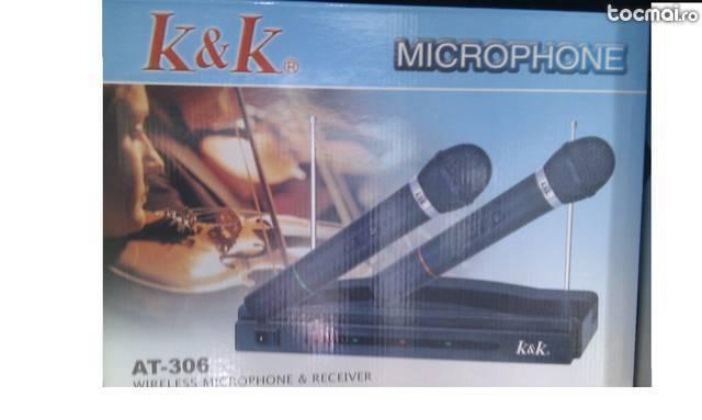 Set microfoane wireless ideal petreceri, nunti, botezuri.