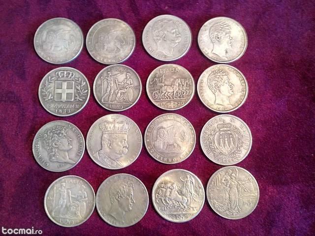 Monezi vechi din argint
