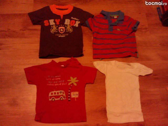 Tricouri copii 2- 3 ani set de 4 buc