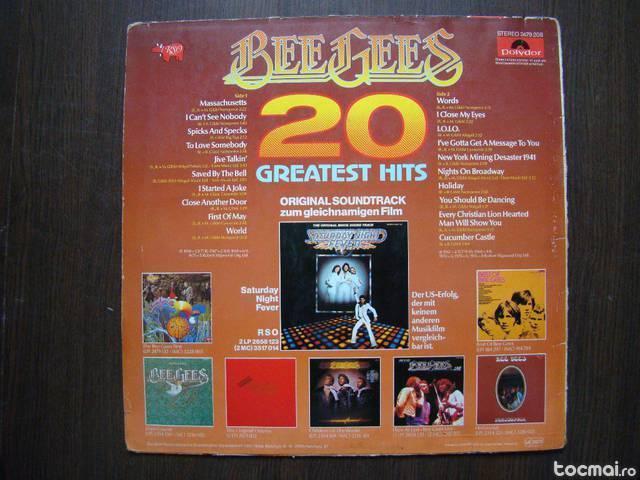 vinil Bee Gees ‎– 20 Greatest Hits