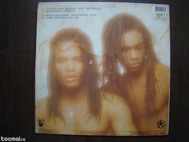 vinil Milli Vanilli ‎– All Or Nothing (The First Album)