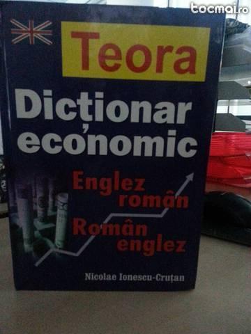 Dictionar economic editura Teora Ro- Eng si Eng/ Ro