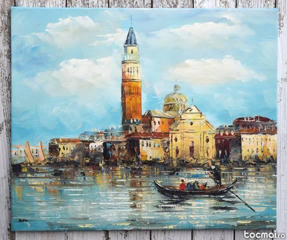 Palatul dogilor 1 - tablou ulei pe panza 60x50cm