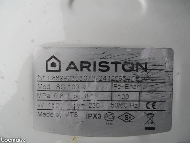 Boiler Ariston de 100 litri, aproape nou