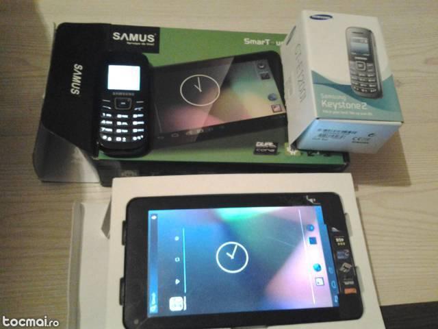 Telefon samsung E1200 si tableta SAMUS 7