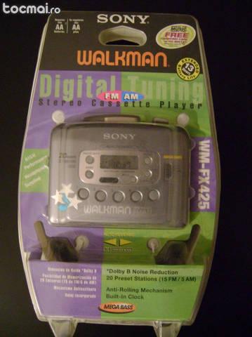 Walkman sony wm- fx425 - 1999 - piesa de colectie !