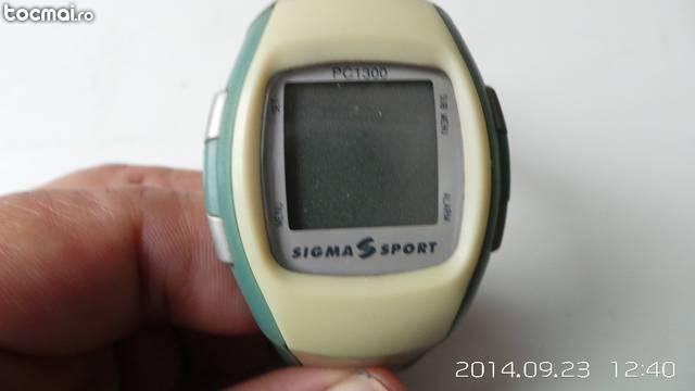 ceas Sigma Sport PC 1300 defect, complet