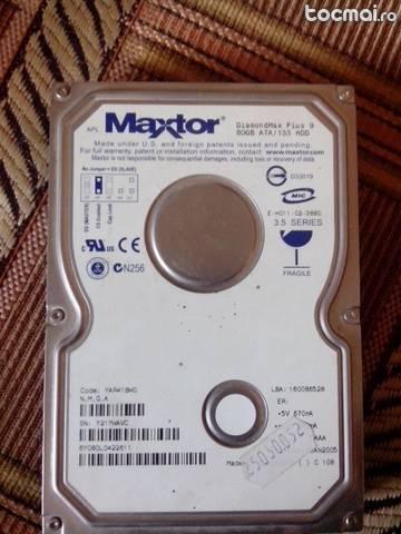 hard disk maxtor 80 GB