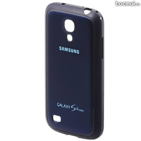 Husa si folie protectie originale Samsung Galaxy S4 Mini