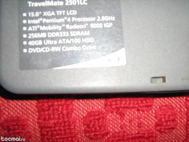 laptop Acer travelmate 2500
