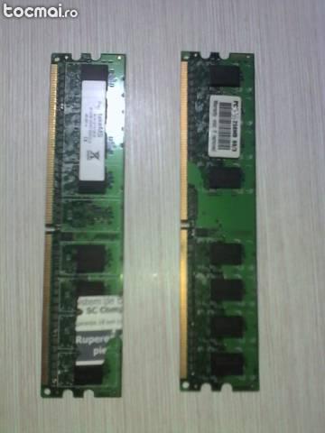 memorii 256 si 512 mb ddr2