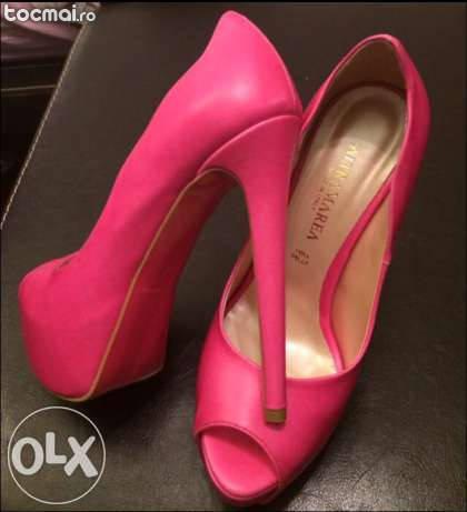 Pantofi dama roz - made in italy