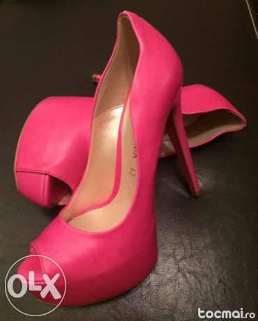 Pantofi dama roz - made in italy