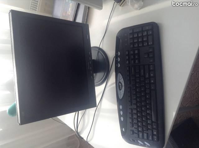 Pc desktop 3. 0 ghz intel + monitor , tastatura , mouse