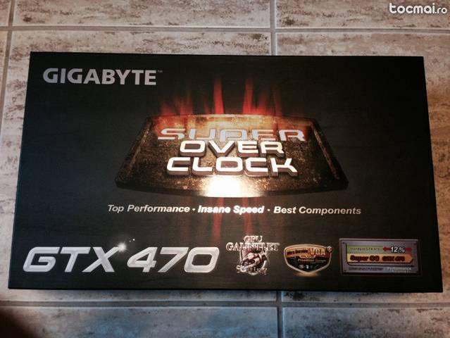 Placa video Gigabyte NVidia GTX470 SuperOverclocked