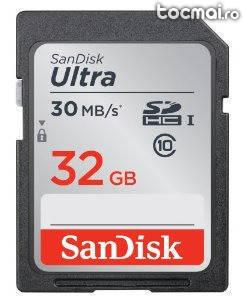 SanDisk Ultra 32GB Class 10 aproape nefolosit