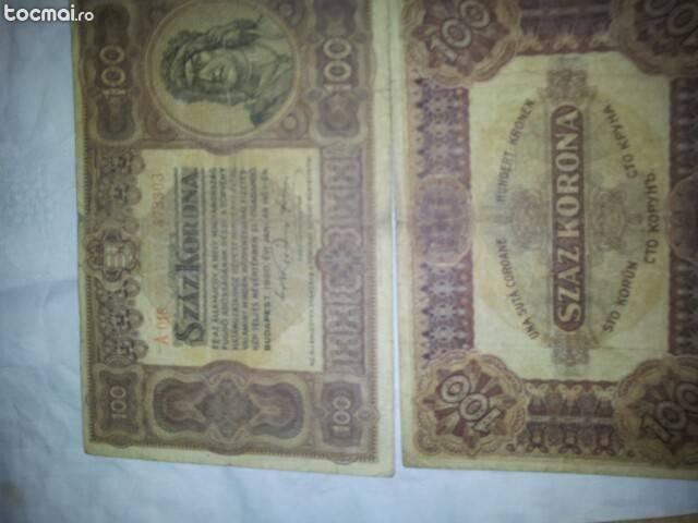 colectie de bancnote vechi