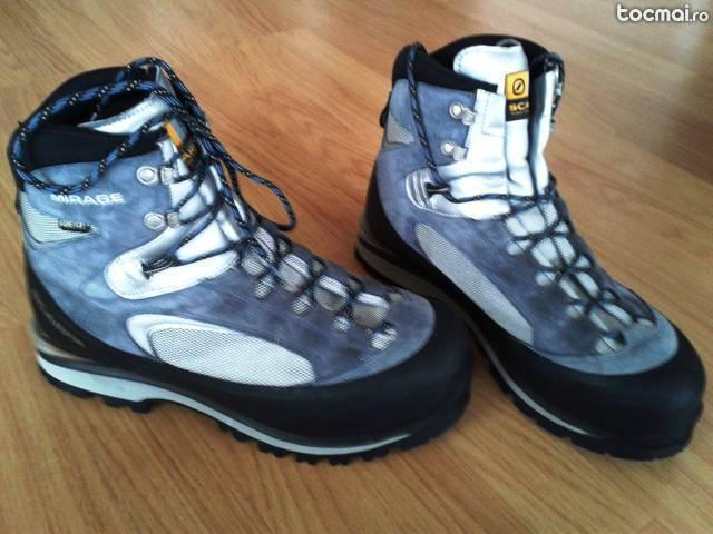 Bocanci Scarpa Mirage GTX si Coltari GRIVEL AIR Tech