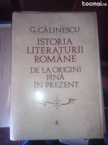 Carte despre istoria literaturii romane